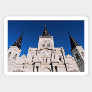 Saint Louis Cathedral Spires Sticker